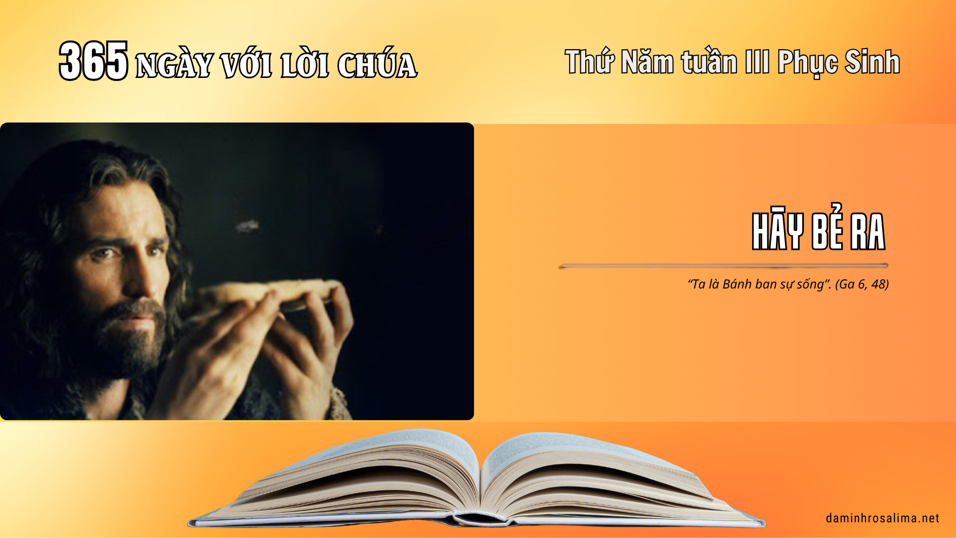 Thứ Năm tuần III Phục Sinh